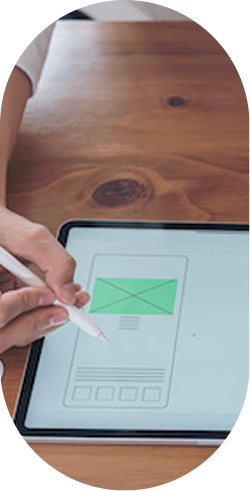 Tablet design interface